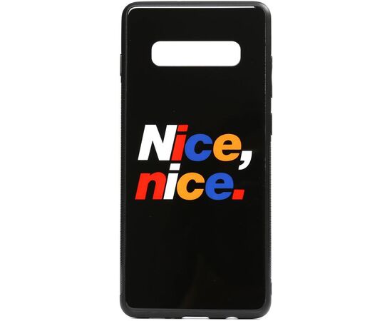 Придбати Чехол-накладка TOTO Cartoon Print Glass Case Samsung Galaxy S10 Nice, nice., image , характеристики, відгуки