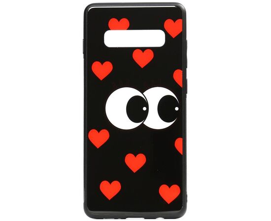 Придбати Чехол-накладка TOTO Cartoon Print Glass Case Samsung Galaxy S10 Just Eatit, image , характеристики, відгуки