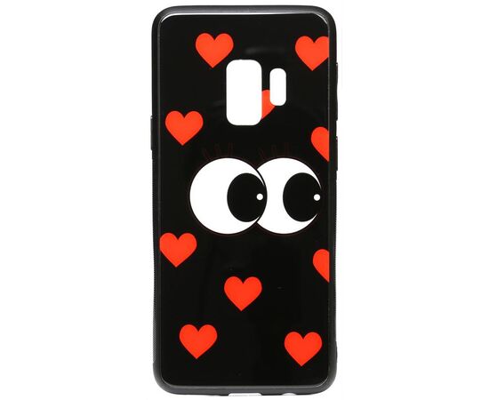 Придбати Чехол-накладка TOTO Cartoon Print Glass Case Samsung Galaxy S9 Just Eatit, image , характеристики, відгуки