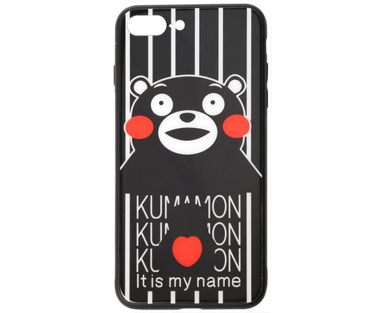 Придбати Чехол-накладка TOTO Cartoon Print Glass Case Apple iPhone 7 Plus/8 Plus Kumamon, image , характеристики, відгуки