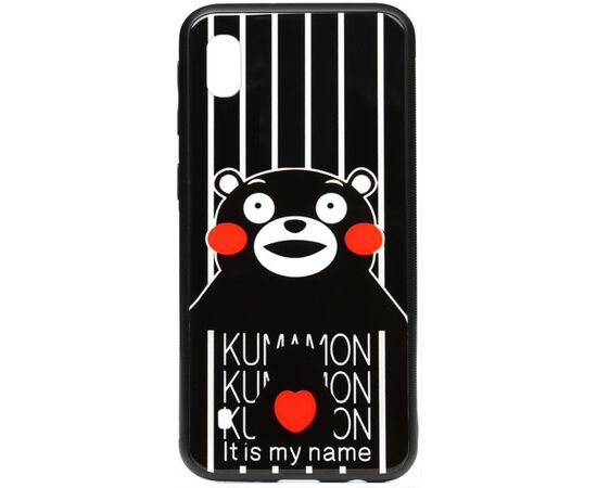 Придбати Чехол-накладка TOTO Cartoon Print Glass Case Samsung Galaxy A10 Kumamon, image , характеристики, відгуки