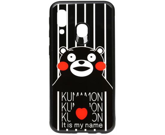 Купить Чехол-накладка TOTO Cartoon Print Glass Case Samsung Galaxy A40 Kumamon, фото , характеристики, отзывы