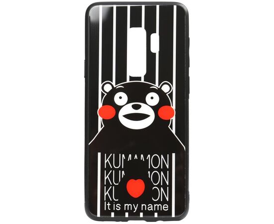 Придбати Чехол-накладка TOTO Cartoon Print Glass Case Samsung Galaxy S9+ Kumamon, image , характеристики, відгуки