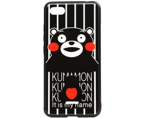 Придбати Чехол-накладка TOTO Cartoon Print Glass Case Xiaomi Redmi 6A Kumamon, image , характеристики, відгуки