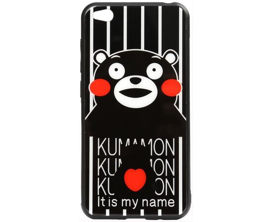 Придбати Чехол-накладка TOTO Cartoon Print Glass Case Xiaomi Redmi Go Kumamon, image , характеристики, відгуки