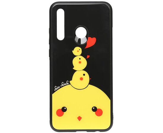 Купить Чехол-накладка TOTO Cartoon Print Glass Case Huawei P Smart+ 2019 Chicken Chick, фото , характеристики, отзывы