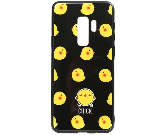 Придбати Чехол-накладка TOTO Cartoon Print Glass Case Samsung Galaxy S9+ Chick, image , характеристики, відгуки