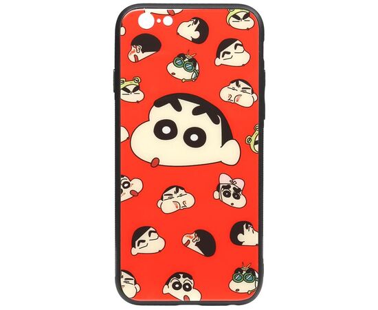 Придбати Чехол-накладка TOTO Cartoon Print Glass Case Apple iPhone 6/6s A monkey, image , характеристики, відгуки