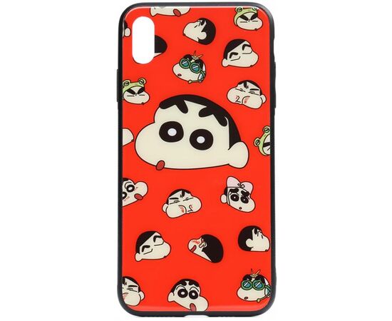 Купить Чехол-накладка TOTO Cartoon Print Glass Case Apple iPhone XS Max A monkey, фото , характеристики, отзывы