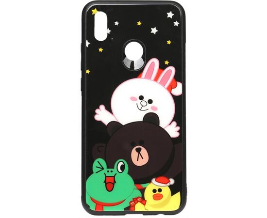 Придбати Чехол-накладка TOTO Cartoon Print Glass Case Huawei P Smart Z Line friends all about, image , характеристики, відгуки