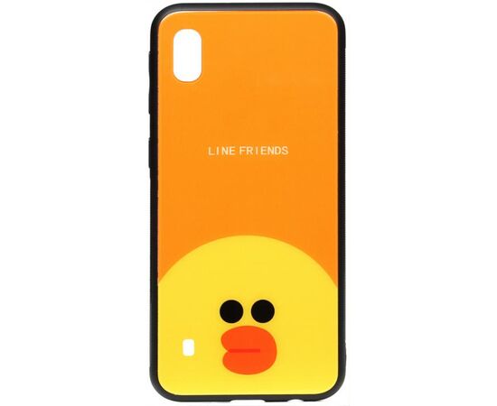 Купить Чехол-накладка TOTO Cartoon Print Glass Case Samsung Galaxy A10 Line friends Sally, фото , характеристики, отзывы