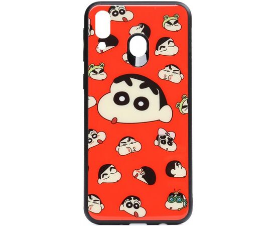 Придбати Чехол-накладка TOTO Cartoon Print Glass Case Samsung Galaxy A40 A monkey, image , характеристики, відгуки