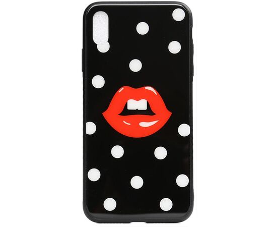 Придбати Чехол-накладка TOTO Cartoon Print Glass Case Apple iPhone X/XS Red Lips, image , характеристики, відгуки