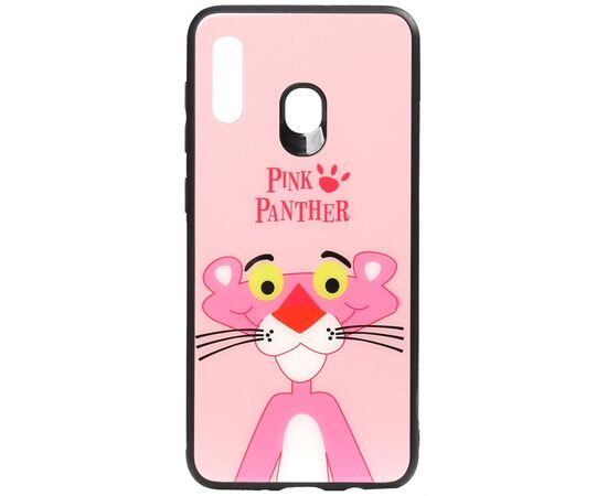 Купить Чехол-накладка TOTO Cartoon Print Glass Case Huawei Y7 2019 Pink Panther, фото , характеристики, отзывы