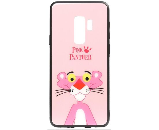 Придбати Чехол-накладка TOTO Cartoon Print Glass Case Samsung Galaxy S9+ Pink Panther, image , характеристики, відгуки