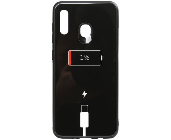 Придбати Чехол-накладка TOTO Cartoon Print Glass Case Huawei Y7 2019 Battery Charge, image , характеристики, відгуки