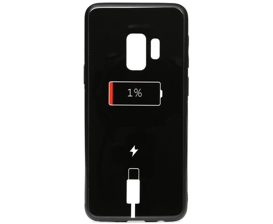 Придбати Чехол-накладка TOTO Cartoon Print Glass Case Samsung Galaxy S9 Battery Charge, image , характеристики, відгуки