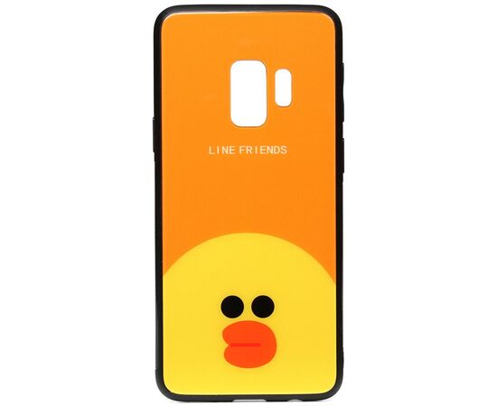 Купить Чехол-накладка TOTO Cartoon Print Glass Case Samsung Galaxy S9 Line friends Sally, фото , характеристики, отзывы