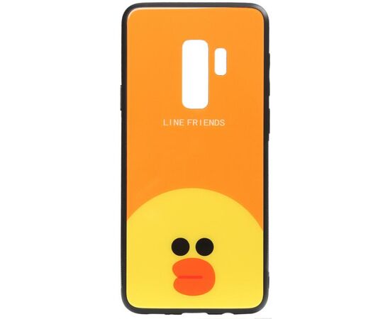 Придбати Чехол-накладка TOTO Cartoon Print Glass Case Samsung Galaxy S9+ Line friends Sally, image , характеристики, відгуки