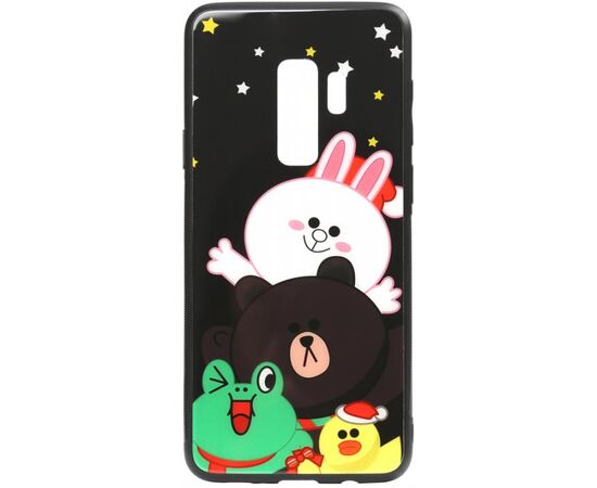 Придбати Чехол-накладка TOTO Cartoon Print Glass Case Samsung Galaxy S9+ Line friends all about, image , характеристики, відгуки