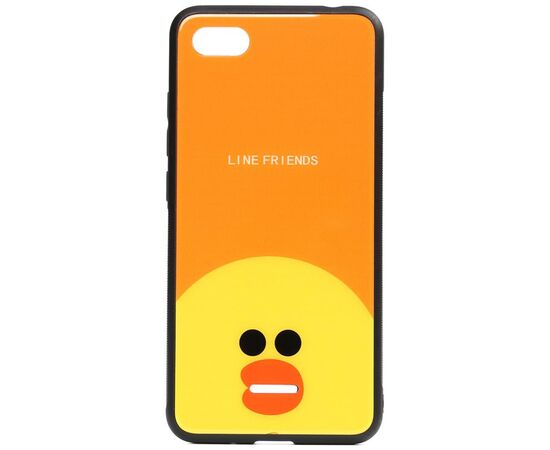 Придбати Чехол-накладка TOTO Cartoon Print Glass Case Xiaomi Redmi 6A Line friends Sally, image , характеристики, відгуки