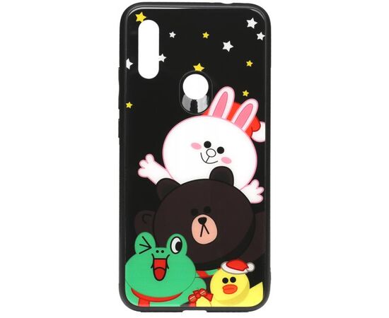 Придбати Чехол-накладка TOTO Cartoon Print Glass Case Xiaomi Redmi 7 Line friends all about, image , характеристики, відгуки