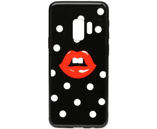 Придбати Чехол-накладка TOTO Cartoon Print Glass Case Samsung Galaxy S9 Red Lips, image , характеристики, відгуки