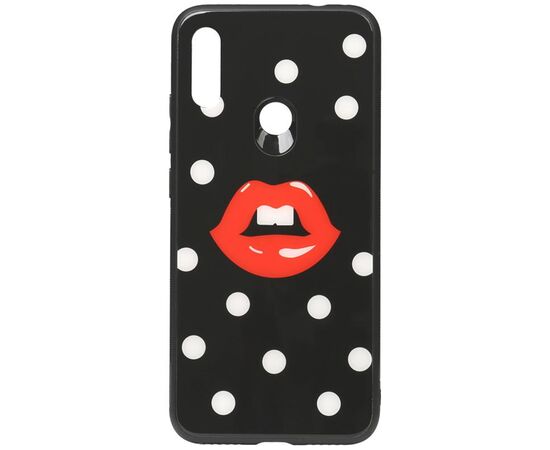 Придбати Чехол-накладка TOTO Cartoon Print Glass Case Xiaomi Redmi Note 7 Red Lips, image , характеристики, відгуки