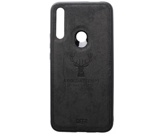 Придбати Чехол-накладка TOTO Deer Shell With Leather Effect Case Huawei P Smart Z Black, image , характеристики, відгуки