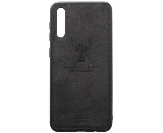 Придбати Чехол-накладка TOTO Deer Shell With Leather Effect Case Samsung Galaxy A40 Black, image , характеристики, відгуки