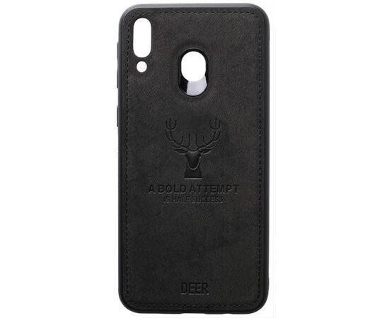 Придбати Чехол-накладка TOTO Deer Shell With Leather Effect Case Samsung Galaxy M20 Black, image , характеристики, відгуки