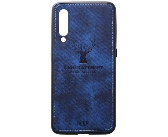 Придбати Чехол-накладка TOTO Deer Shell With Leather Effect Case Xiaomi Mi 9 Dark Blue, image , характеристики, відгуки