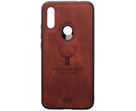 Придбати Чехол-накладка TOTO Deer Shell With Leather Effect Case Xiaomi Redmi 7 Brown, image , характеристики, відгуки