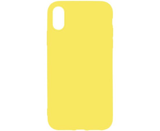 Придбати Чехол-накладка TOTO 1mm Matt TPU Case Apple iPhone X/XS Yellow, image , характеристики, відгуки