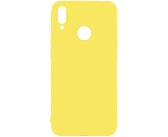 Придбати Чехол-накладка TOTO 1mm Matt TPU Case Huawei Y7 2019 Yellow, image , характеристики, відгуки