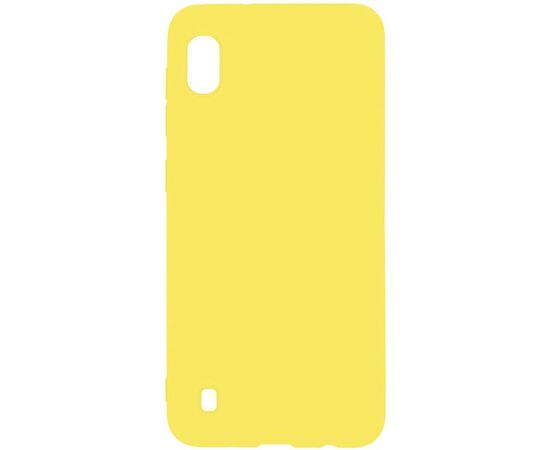 Придбати Чехол-накладка TOTO 1mm Matt TPU Case Samsung Galaxy A10 Yellow, image , характеристики, відгуки