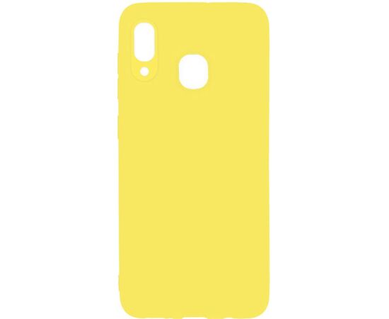 Купить Чехол-накладка TOTO 1mm Matt TPU Case Samsung Galaxy A20/A30 Yellow, фото , характеристики, отзывы