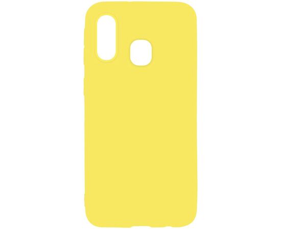 Купить Чехол-накладка TOTO 1mm Matt TPU Case Samsung Galaxy A40 Yellow, фото , характеристики, отзывы