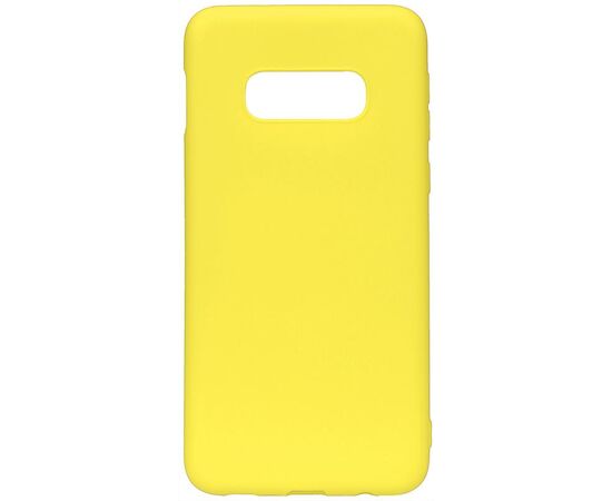 Придбати Чехол-накладка TOTO 1mm Matt TPU Case Samsung Galaxy S10e Yellow, image , характеристики, відгуки