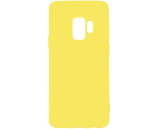 Придбати Чехол-накладка TOTO 1mm Matt TPU Case Samsung Galaxy S9 Yellow, image , характеристики, відгуки