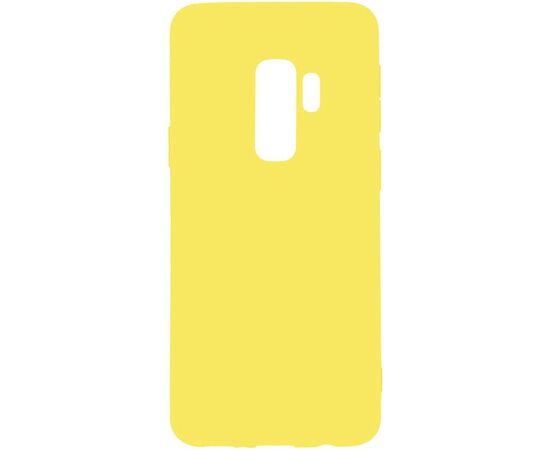 Придбати Чехол-накладка TOTO 1mm Matt TPU Case Samsung Galaxy S9+ Yellow, image , характеристики, відгуки