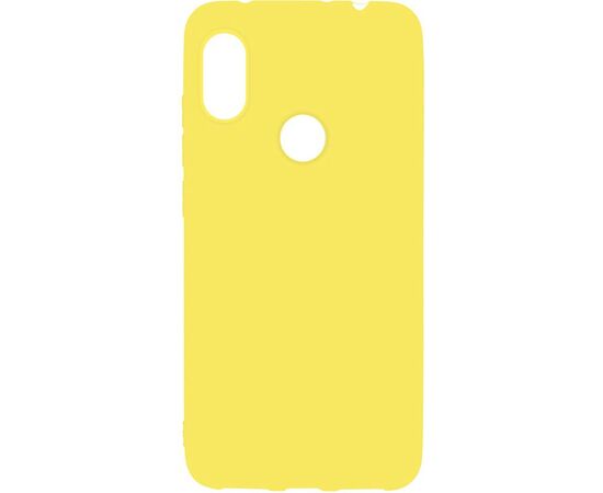 Придбати Чехол-накладка TOTO 1mm Matt TPU Case Xiaomi Redmi Note 6 Pro Yellow, image , характеристики, відгуки