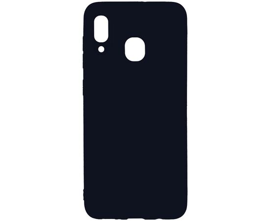 Придбати Чехол-накладка TOTO 1mm Matt TPU Case Samsung Galaxy A20/A30 Black, image , характеристики, відгуки