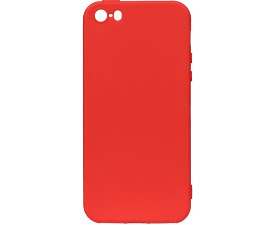 Придбати Чехол-накладка TOTO 1mm Matt TPU Case Apple iPhone SE/5s/5 Red, image , характеристики, відгуки