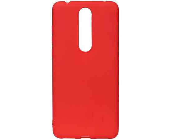 Придбати Чехол-накладка TOTO 1mm Matt TPU Case Nokia 3.1 Plus Red, image , характеристики, відгуки