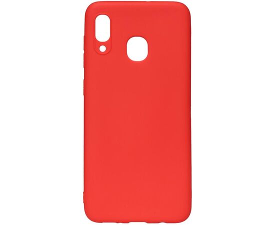 Придбати Чехол-накладка TOTO 1mm Matt TPU Case Samsung Galaxy A20/A30 Red, image , характеристики, відгуки