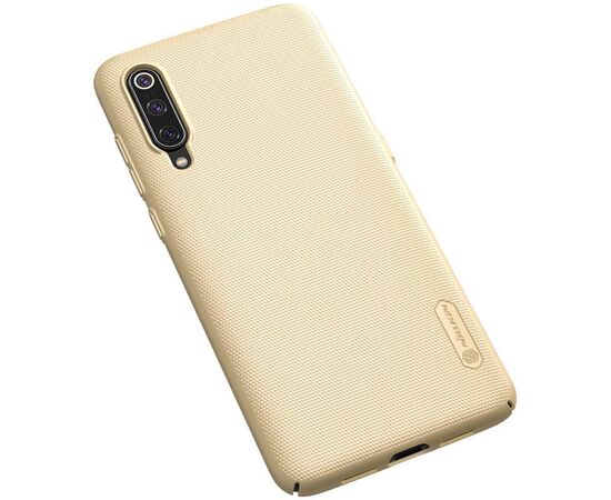 Придбати Чехол-накладка Nillkin Super Frosted Shield Xiaomi Mi 9 Gold, image , зображення 3, характеристики, відгуки