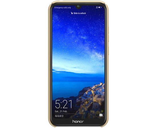 Купить Чехол-накладка Nillkin Super Frosted Shield Case Huawei Y6 Pro 2019 Gold, фото , изображение 2, характеристики, отзывы