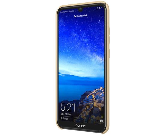 Купить Чехол-накладка Nillkin Super Frosted Shield Case Huawei Y6 Pro 2019 Gold, фото , изображение 3, характеристики, отзывы