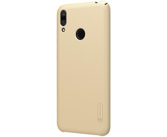 Купить Чехол-накладка Nillkin Super Frosted Shield Case Huawei Y7 prime 2019 Gold, фото , изображение 3, характеристики, отзывы